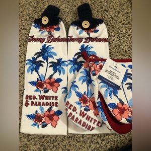 Palm Trees Kitchen Set